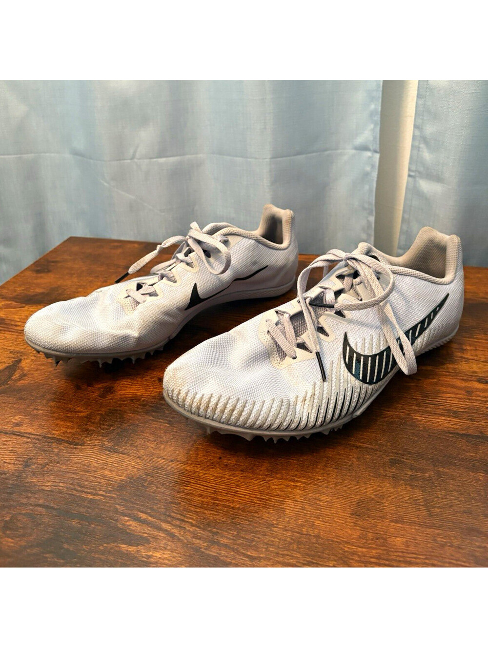 Nike Zoom Rival M 9 Track & Field Spikes Gray Black Men’s Size 11.5